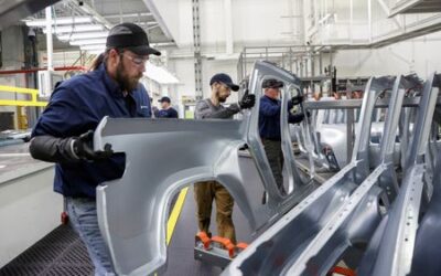 Manufacturing drives strong U.S. hiring; wage growth cools